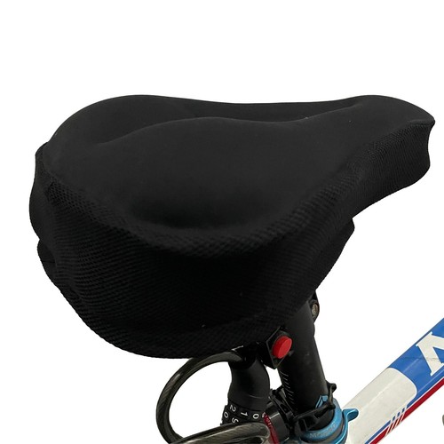 2Pcs Bike Seat Cushion Soft Sponge Anti-Slip Riding Comfort - Picture 14 of 17