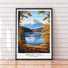 Art Illustration Print Unframed Travel Poster Decor