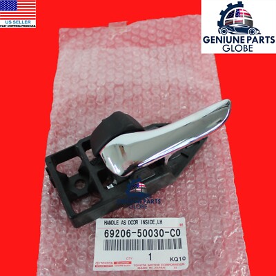 GENUINE LEXUS 01-06 LS430 BLACK LEFT DRIVER DOOR INSIDE HANDLE