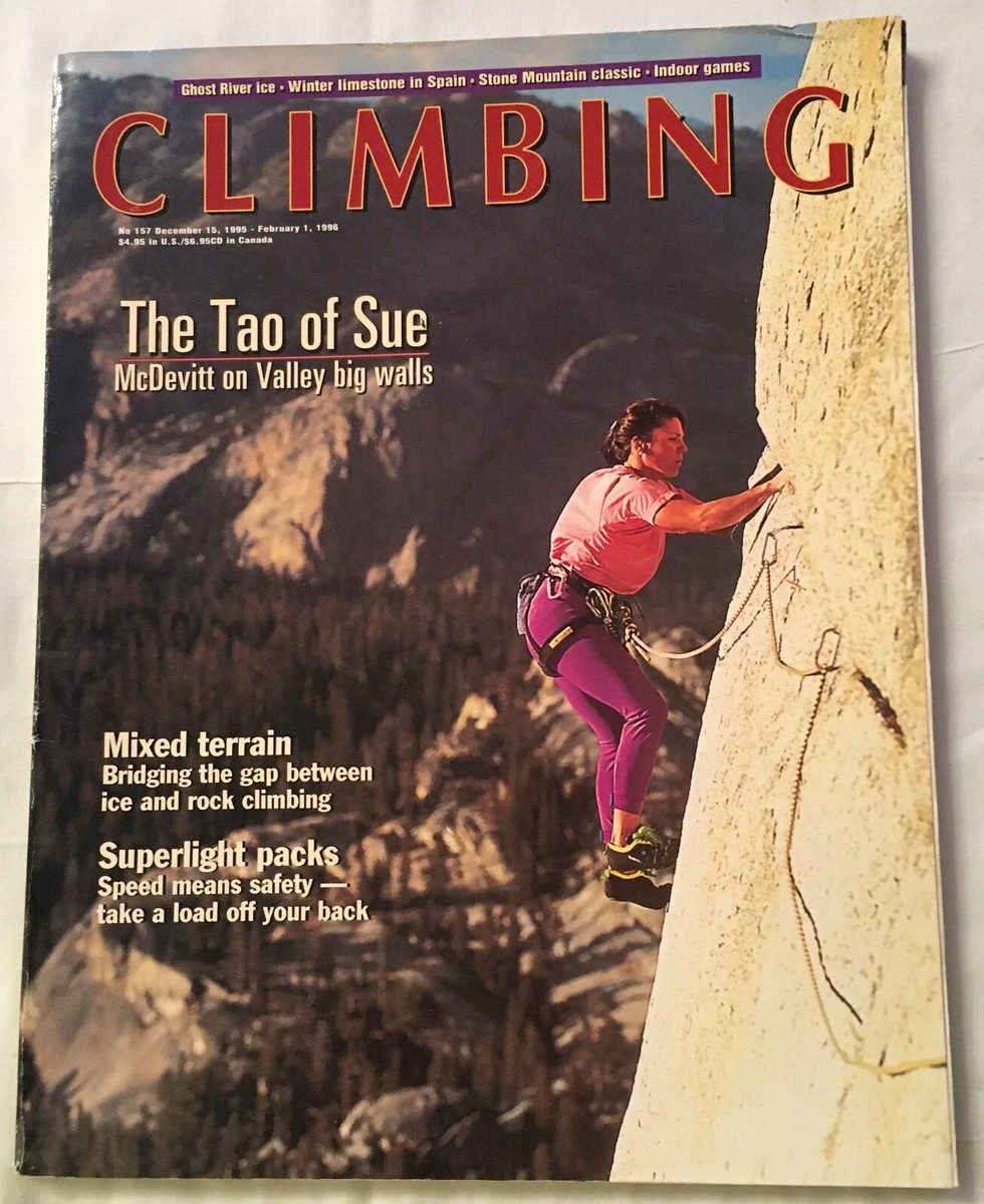 Climbing Magazine, Number 157, december, 1996, Stone Mountain. | eBay