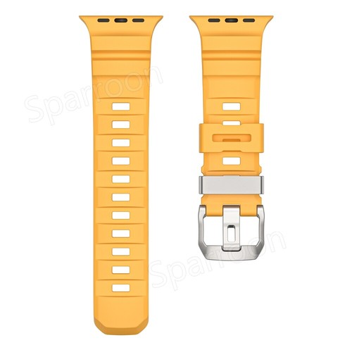 Durable Trail Loop Rugged Silicone Strap for Apple Watch Ultra 2 Band 45/46/49mm - Zdjęcie 57 z 73