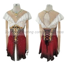 Designer and manufacturer store for girl's Ice figure skating competition dress