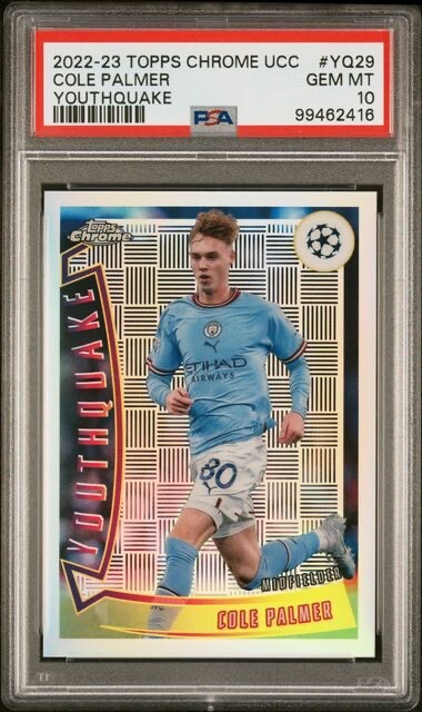 COLE PALMER TOPPS CHELSEA COLE PALMER TOPPS CHELSEA