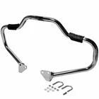 Engine Guard Crash Bar for Harley Davidson Dyna Street Bob 2006-2017, Chrome