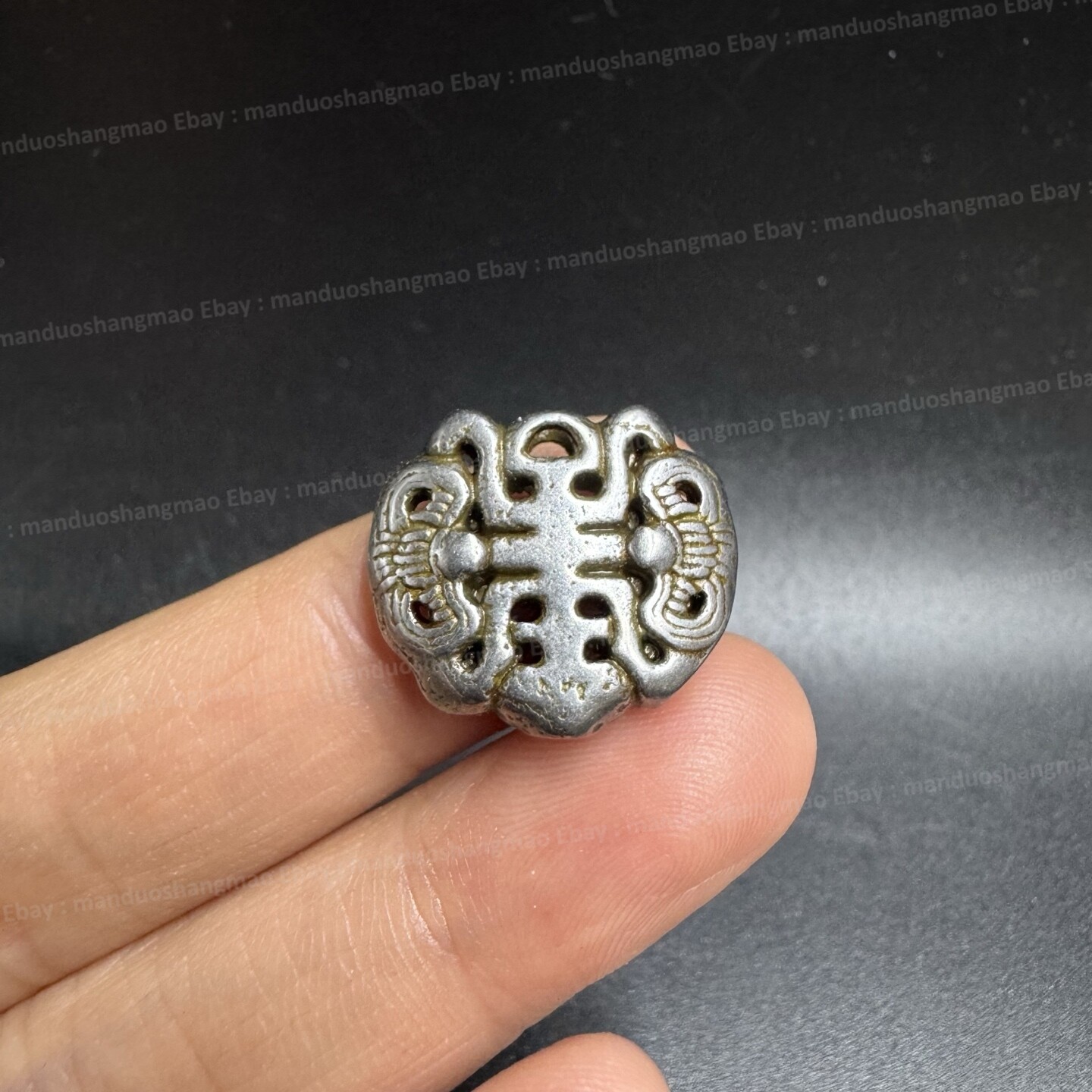 Thokcha Longevity Character Bead Back-Cloud Buddhist Ornament