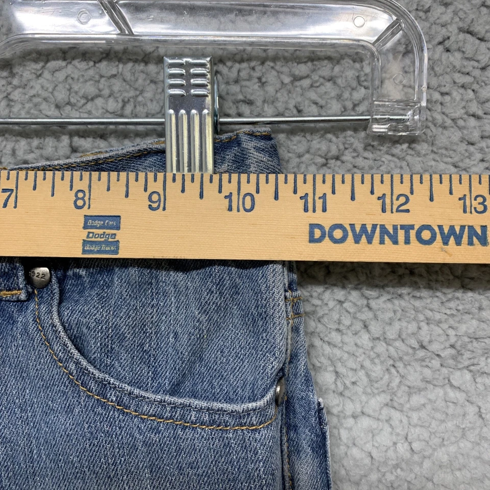 Джинсы Dickies для мальчиков 7 с тиснением без риска без сожалений череп на заднем кармане легкая стирка - Изображение 4 из 4