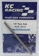1/24 Slot Car - Hardbody - 1/8” Drill Blank - Rear Axle, KC Racing