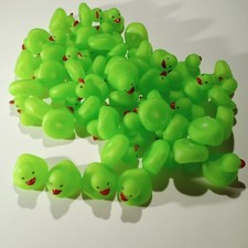 Mini Rubber Duck Lot Of 50 Glow In The Dark