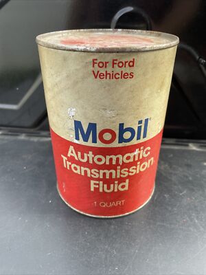 MOBIL AUTOMATIC TRANSMISSION FLUID Composite Can ATF 210 for Ford Vehicles Full