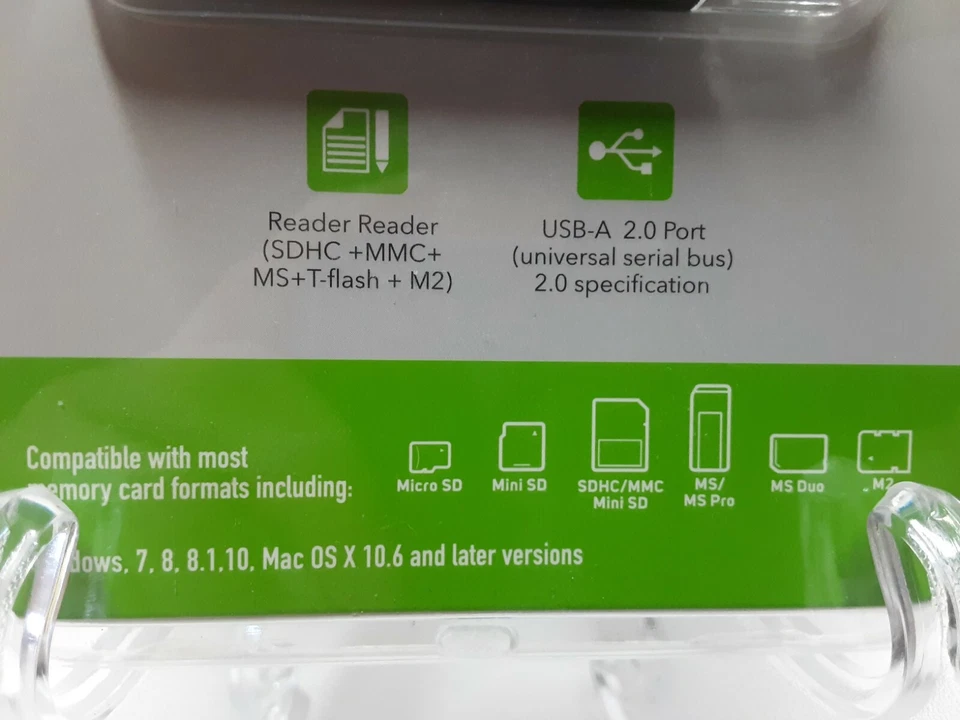 New Digipower Universal 42-in-1 Multi-Card Reader / Writer USB-A 2.0 Port - Image 2 of 4