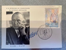 A La Memoire Du Chancelier Dr. Konrad Adenauer, 1967