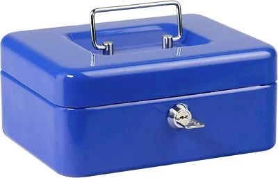 Burg-Wächter Geldkassette abschließbar mit Schlüssel und Hartgeldeinsatz