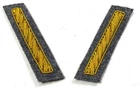 CIVIL WAR CSA CONFEDERATE 2ND LIEUTENANT JACKET COAT COLLAR INSIGNIA-INFANTRY