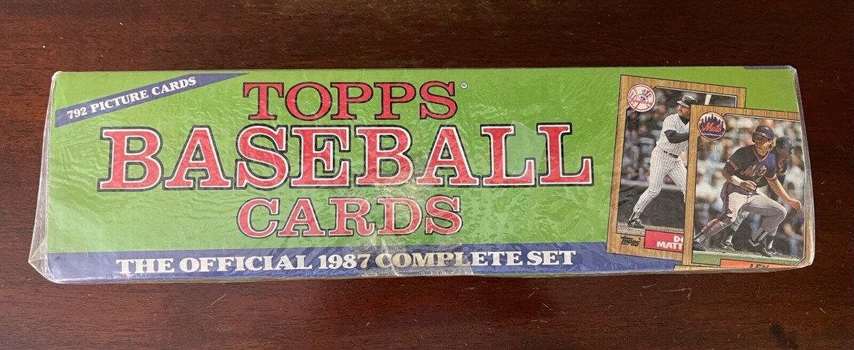 メジャー、野球カード、1986年、792枚、コンプリートセット 1986 Topps MLB Baseball Complete FULL Set 792 NM Cards