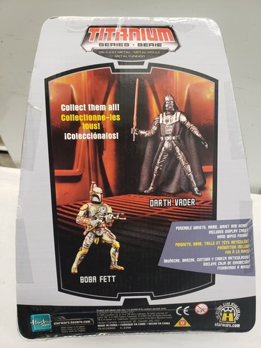 Star Wars - Titanium Series (Diecast) - Darth Vader 3.75" Titanium Figure - Picture 3 of 6