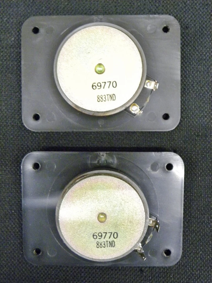 TEAC Sierra Series modelo #ST-X3 tweeters (2) e crossovers (2) com etiquetas EUA - Imagem 4 de 4