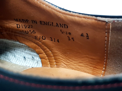 VINTAGE DR. MARTENS UNION JACK BRITISH FLAG OXFORD SHOES MADE IN