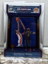 2020 Donruss Optic Anthony Davis Air Defense Insert No. 5 Los Angeles Lakers