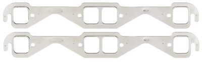 Mr Gasket 4801G   MLS Stainless Header Gaskets  Small Block Chevy Square Port