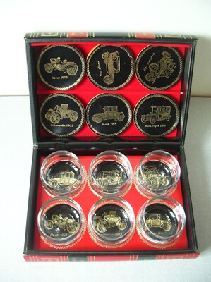 Lot De 6 Sous-verres Vintage Chasse Anglaise - Liège, Occasion