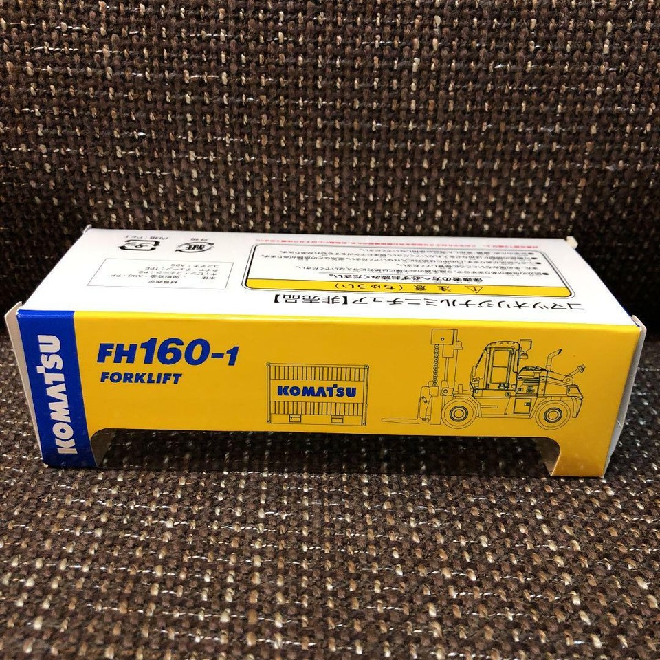 Komatsu Official Diecast Model Forklift FH160-1 / 1:87 / Japan Exclusive - Foto 8