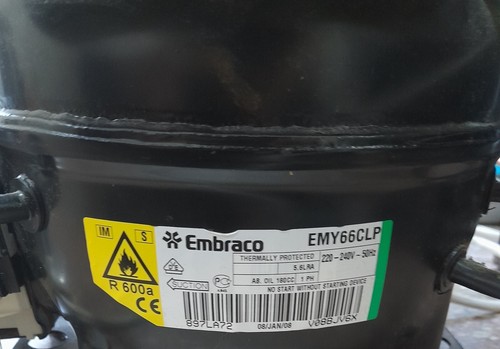 Hotpoint FF200EK Kühl-Gefrierkombination Kompressor EMY66CLP Original Ersatzteile