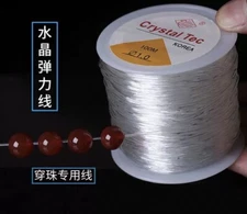 1.0Clear Elastic Thread Stretchy Cord Jewelry Making Accessories 文玩水晶弹力线穿珠子手串牛筋绳