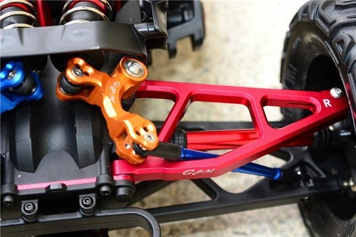 GPM MAN057 ALUMINUM REAR UPPER ARMS ARRMA RC 1/8 NERO 6S BLX AR106011 / AR106009 - Picture 8 of 16