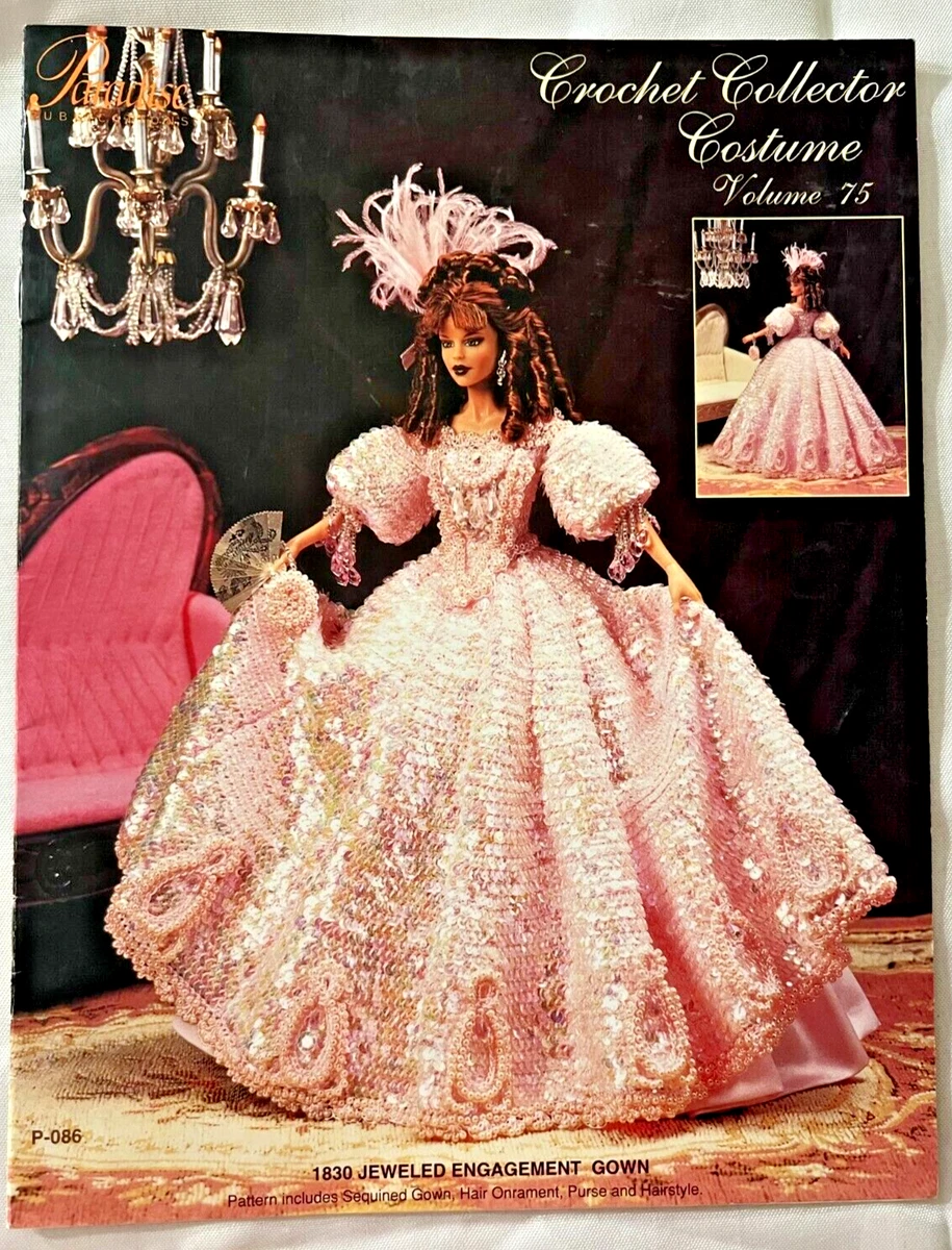 CROCHET Pattern Fashion Doll Gowns 11 1/2 Teen Doll Pattern Vintage Barbie  Dress Crochet Pattern PDF - Etsy