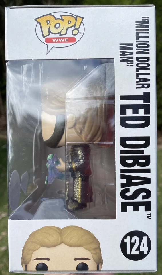 Vinilo Funko Pop Million Dollar Man Ted Dibiase #124 WWE NUEVO Foto 3 de 4