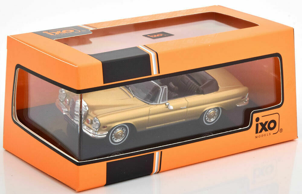 Mercedes Benz 280SE W111 d'exception miniature or 1/43 pour collection