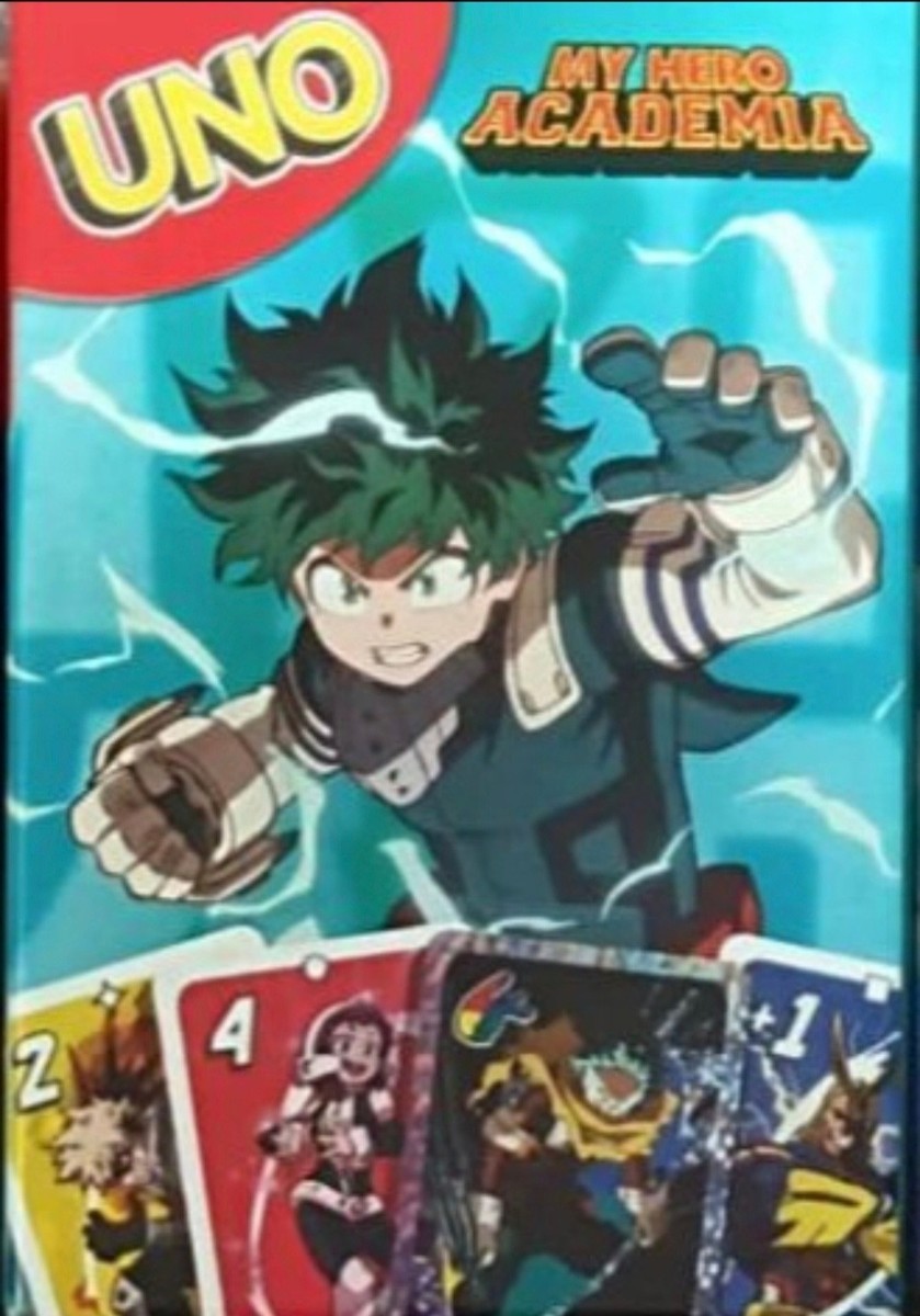 2026 Mattel Mcdonald's My Hero Academia Uno Cards Happy Meal | eBay