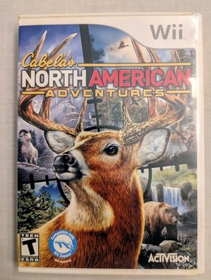 Nintendo Wii - Cabelas North American Adventures - Complete w/ Manual 