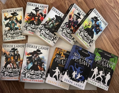 #ad Skulduggery Pleasant 10 Books Collection By Derek Landy Skulduggery Pleasant $65.00