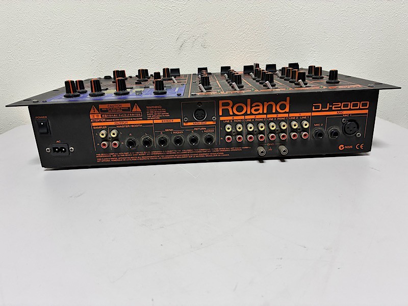 Roland DJ-2000 Professional DJ Mixer 4 channel Mixing Used From
