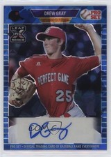 2021 Leaf Pro Set Metal 1989 Blue Crystals 7/25 Drew Gray #PA-DG1 Auto s5j