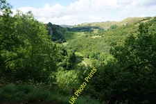 Photo 6x4 The Manifold Valley Wetton/SK1055 The view from Thor's Ca c2015