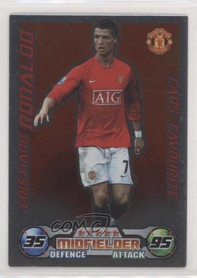 2008-09 Topps Match Attax English Premier League Extra Cristiano Ronaldo 0cp0