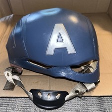 Captain America Steve Rogers Helmet Cosplay Superhero Mask PVC Avengers Sh17