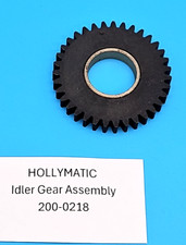 Hollymatic, Series 200 Gourmet Patty Machine, Idler Gear Assembly 200-0218