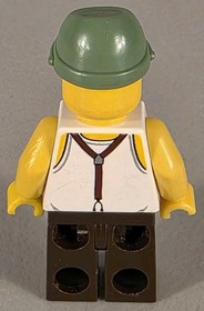 Lego Pharaoh's Quest Mac McCloud minifigure 7327 Scorpion Pyramid