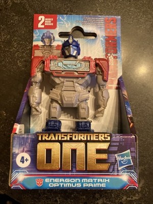 Transformers One Energon Matrix Optimus Prime Action Figure  4.5'' Robot 2 MODES