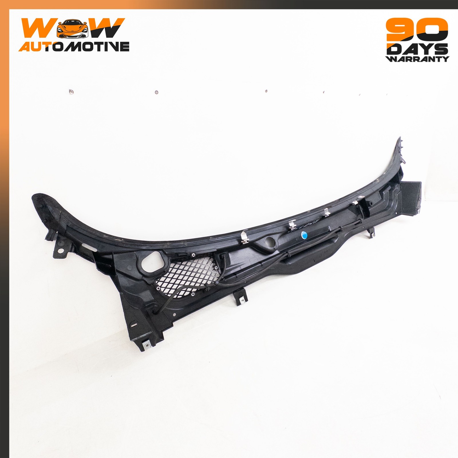 08-19 MASERATI GRANTURISMO S WINDSHIELD WIPET PLASTIC COWL COVER PANEL TRIM OEM