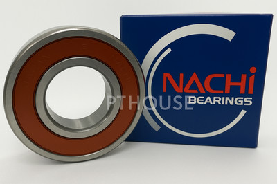 6201-2NSE9 C3 NACHI Brand Rubber Seal Ball Bearing 12x32x10 6201 2RS 6201RS