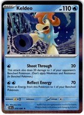 Pokemon Keldeo Chaos Rising 19/86 Normal Holo Near Mint English