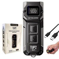 Nitecore TUP2 Intelligent Three Color Temperatures Keychain Light -1200 Lumens -