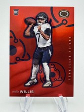 2022 Chronicles Dynagon MALIK WILLIS Rookie Red Prizm /99 #D4 Tennessee Titans