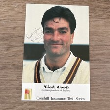 Nick Cook - England - Signed Early Series 