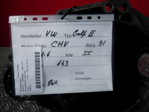 Schaltgetriebe CHV VOLKSWAGEN GOLF II (19E) 1.3 - Bild 6 von 6
