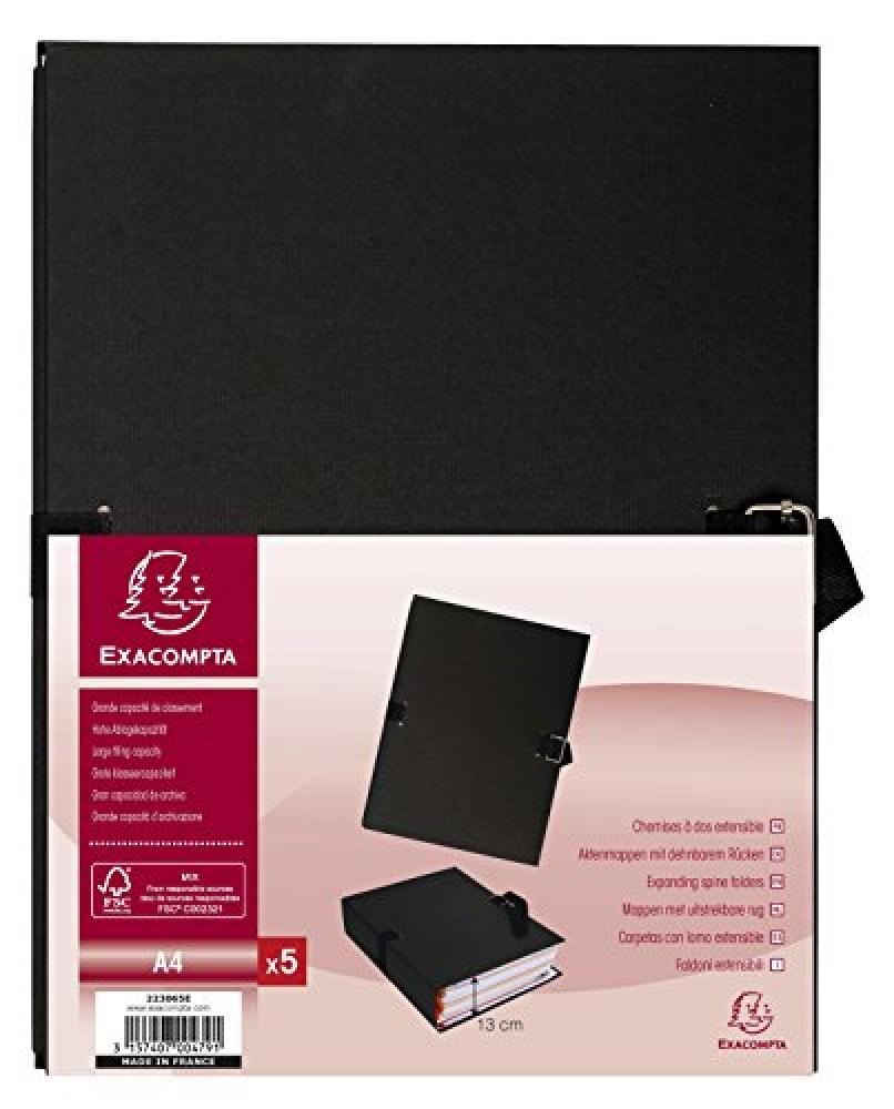 Chemise dos extensible papier - filmee par 5 - NUOVO